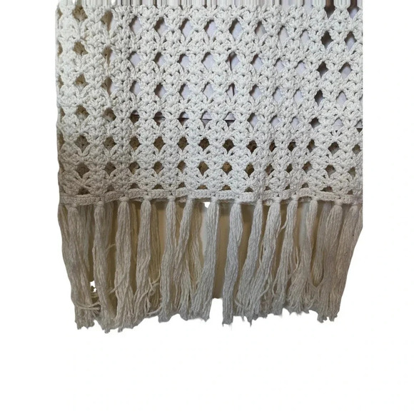 Eleven Six Crochet Midi Dress White Lotus Quiet Luxury Resortwear - Picture 8 of 14